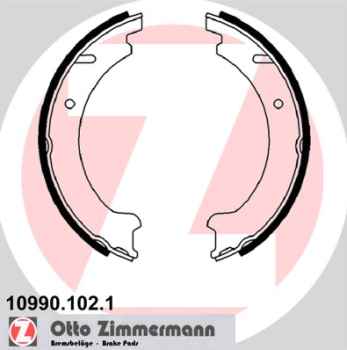 Zimmermann Bremsbackensatz für VOLVO 850 (854) hinten / Feststellbremse
