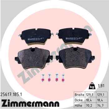 Zimmermann Brake pads for BMW 2 Gran Tourer (F46) front