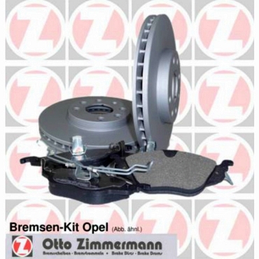 Zimmermann Brake Kit for OPEL CORSA C Kasten (X01) front