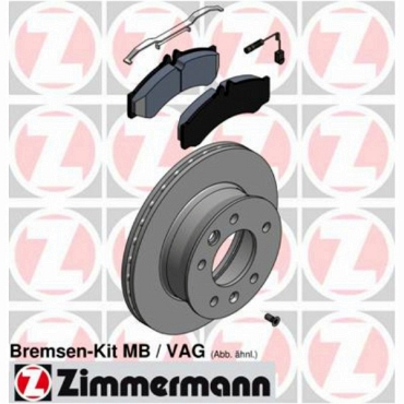 Zimmermann Brake Kit for VW LT 28-46 II Pritsche/Fahrgestell (2DC, 2DF, 2DG, 2DL, 2DM) rear