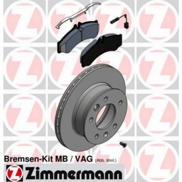 Zimmermann Brake Kit for MERCEDES-BENZ SPRINTER 2-t Pritsche/Fahrgestell (901, 902) front