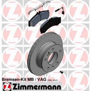 Zimmermann Brake Kit for VW CRAFTER 30-50 Pritsche/Fahrgestell (2F_) front